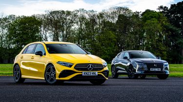 Mercedes A-Class vs DS 4 - header